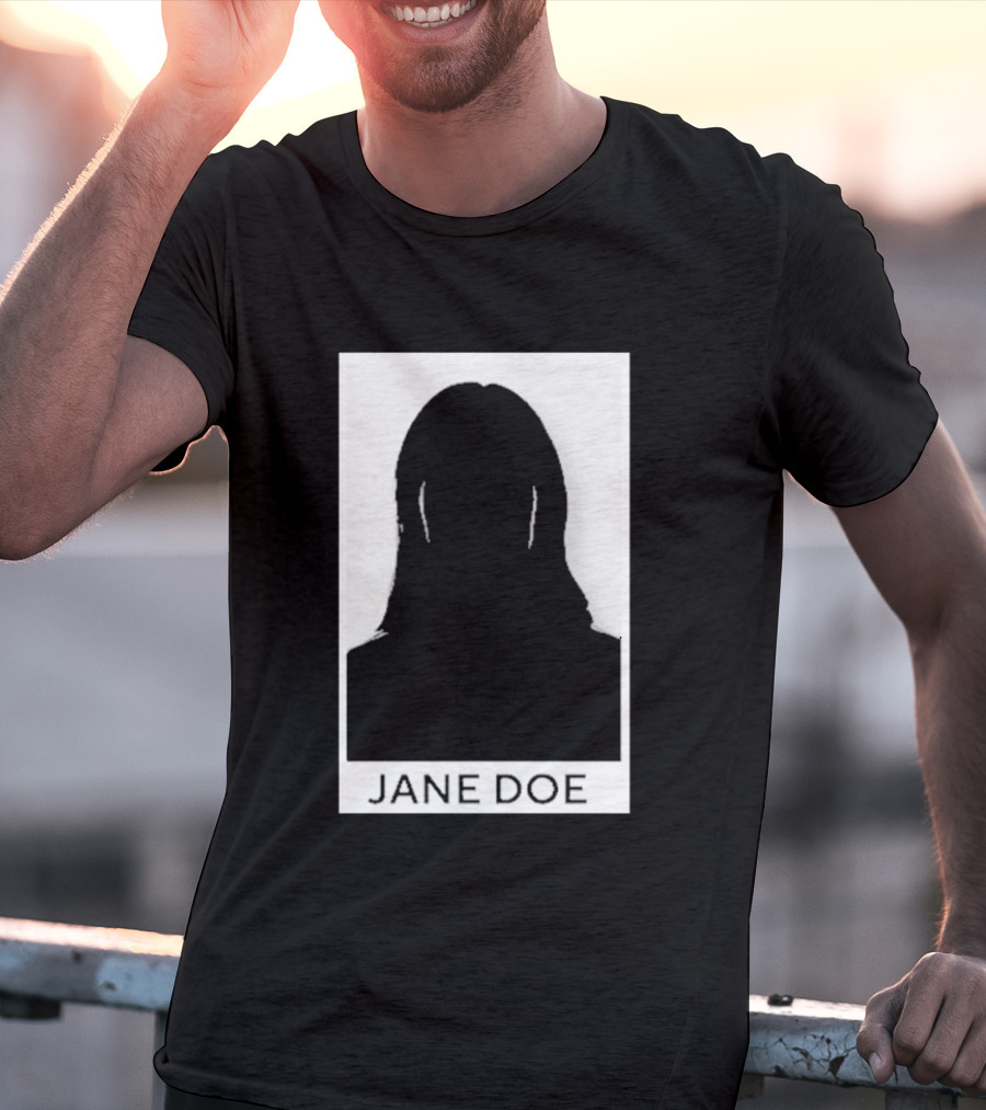 Justice For Jane Doe Silhouette Recognition Movement T-Shirt