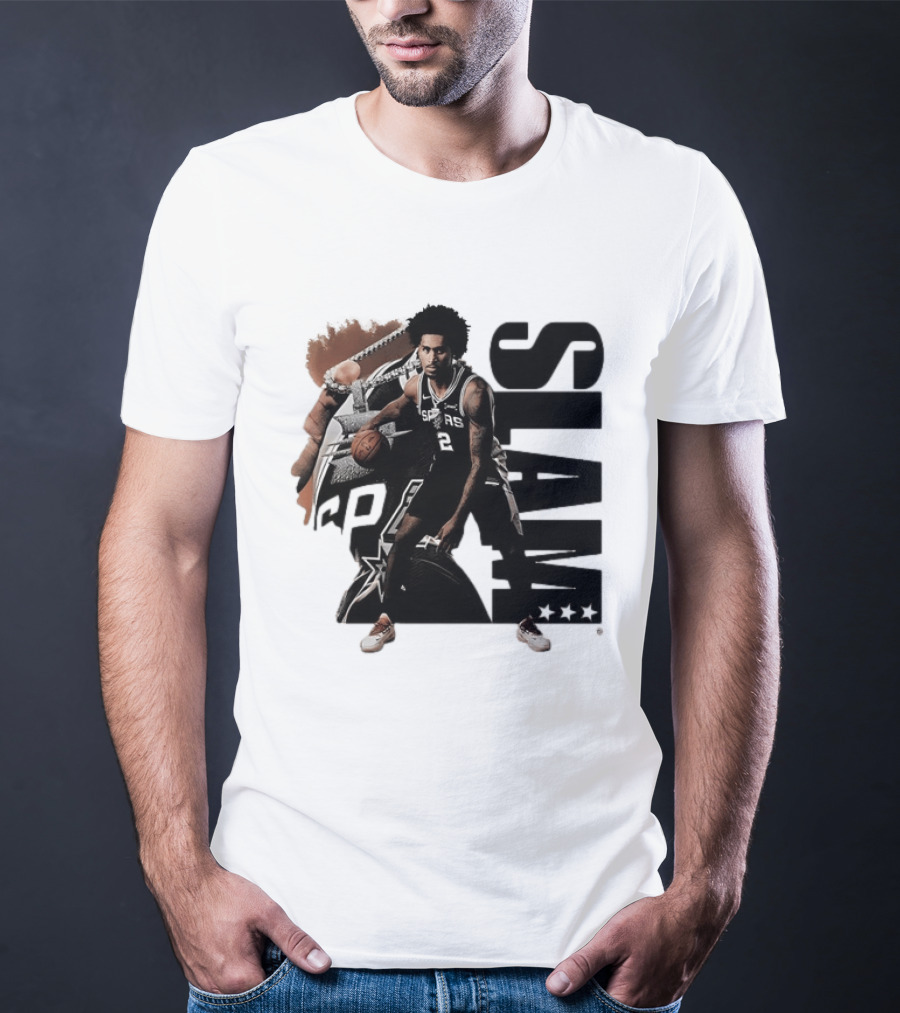 Dylan Harper 2 San Antonio Spurs SLAM 264 NBA Basketball T-Shirt