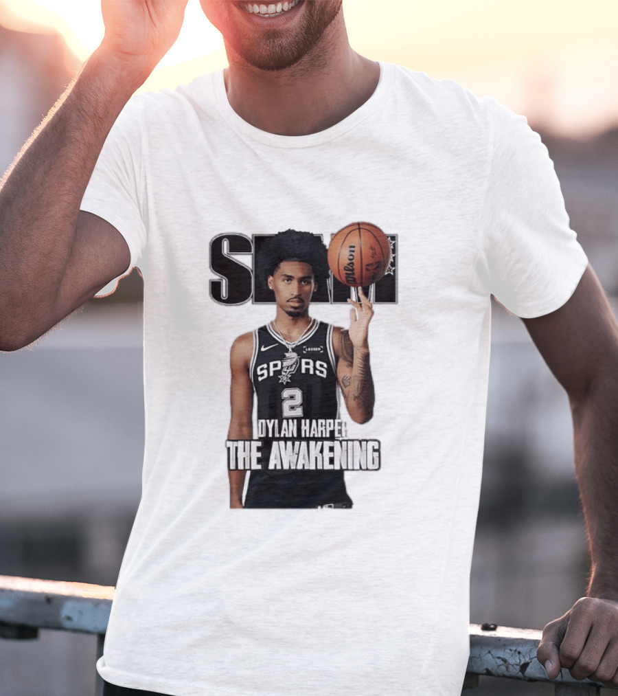 Dylan Harper 2 San Antonio Spurs The Awakening Slam NBA Basketball Cover T-Shirt