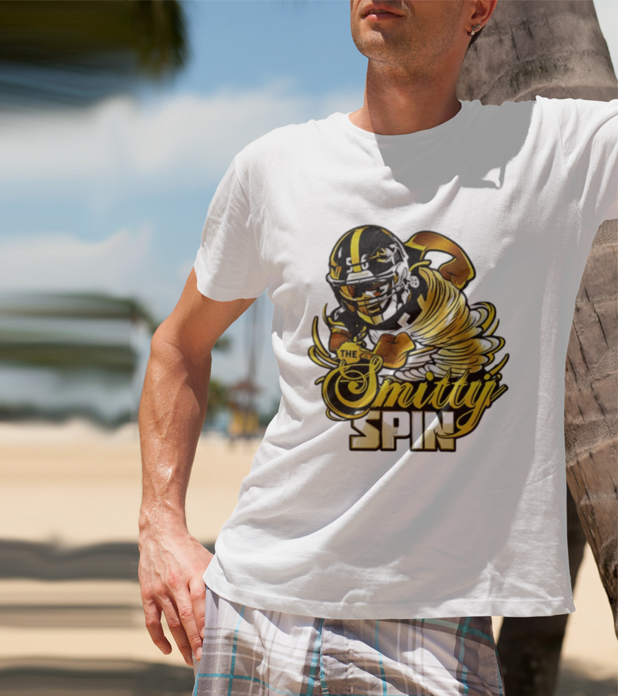 Smittyj Spin Alex Highsmith Pittsburgh Steelers Football T-Shirt