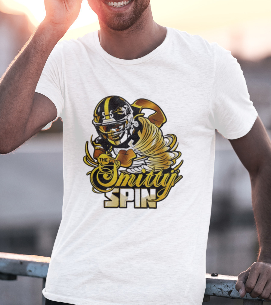 Smittyj Spin Alex Highsmith Pittsburgh Steelers Football T-Shirt