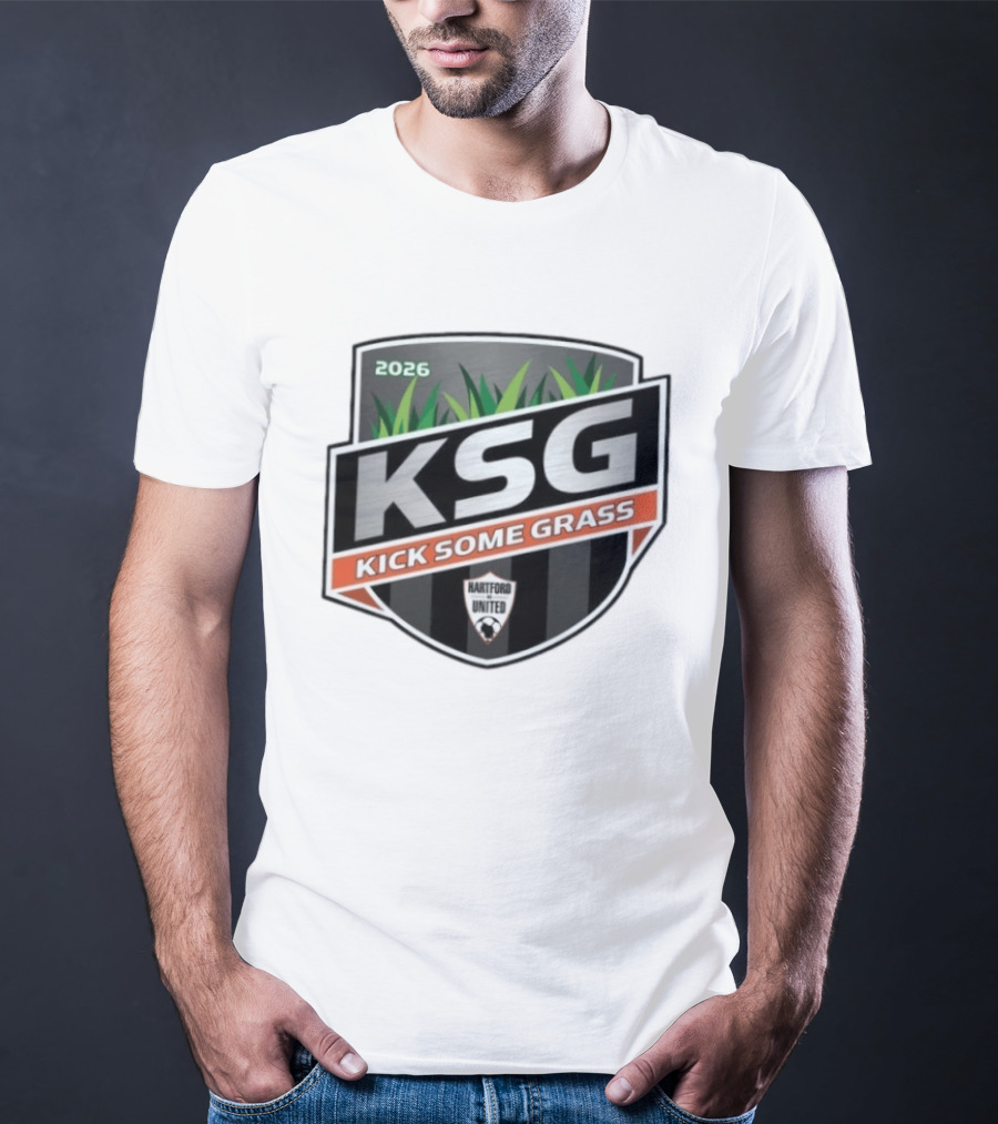 Hartford United KSG Kick Some Grass 2026 Soccer T-Shirt