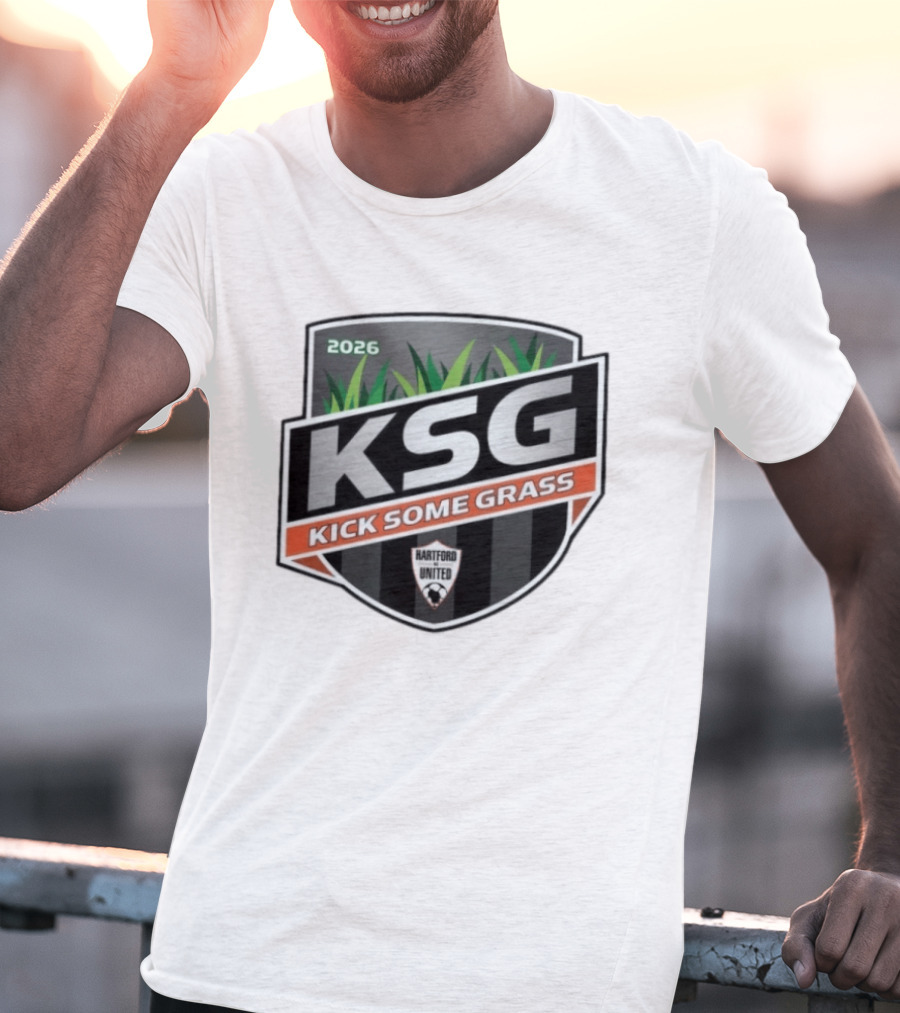 Hartford United KSG Kick Some Grass 2026 Soccer T-Shirt