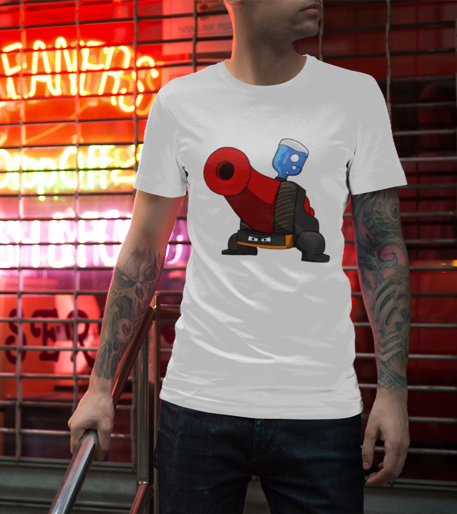 Tampa Bay Buccaneers Inspired Blastoise Pokemon T-Shirt