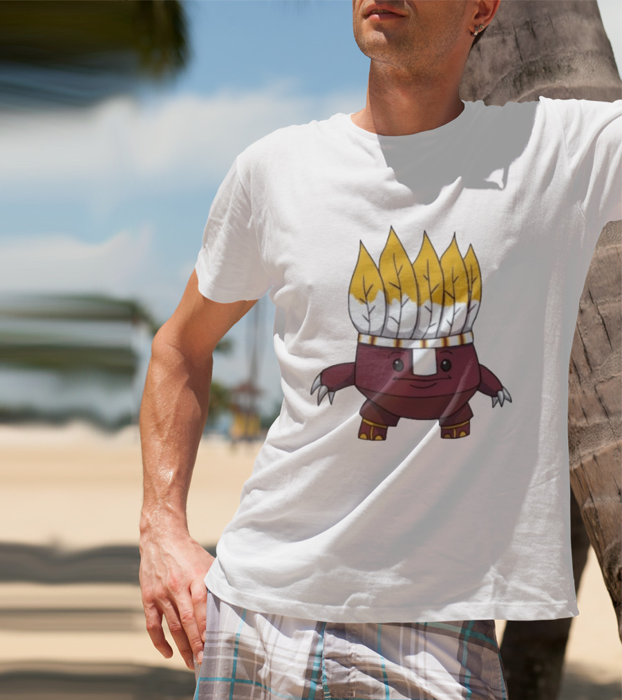 Washington Commanders Pokemon Cartoon T-Shirt