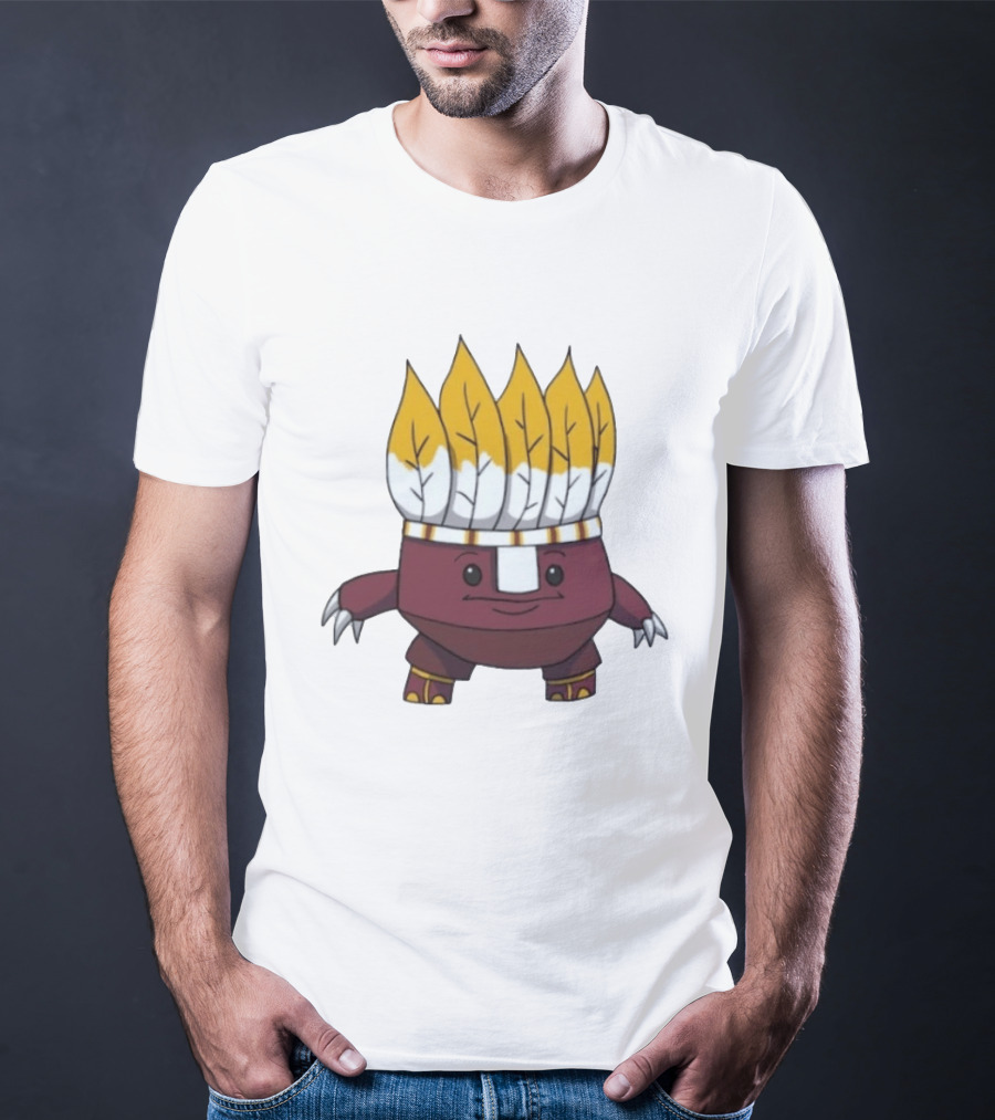 Washington Commanders Pokemon Cartoon T-Shirt