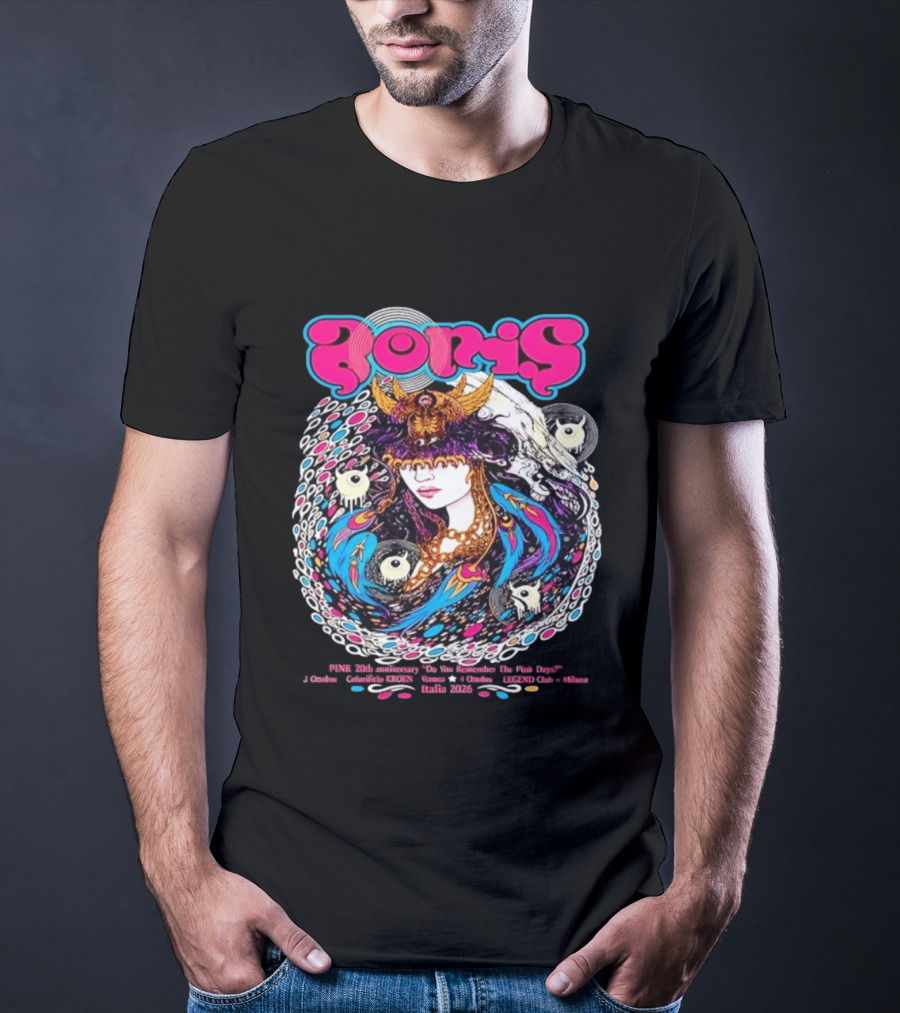 Boris Pink 20th Anniversary Do You Remember The Pink Days Tour 2026 Music Concert T-Shirt