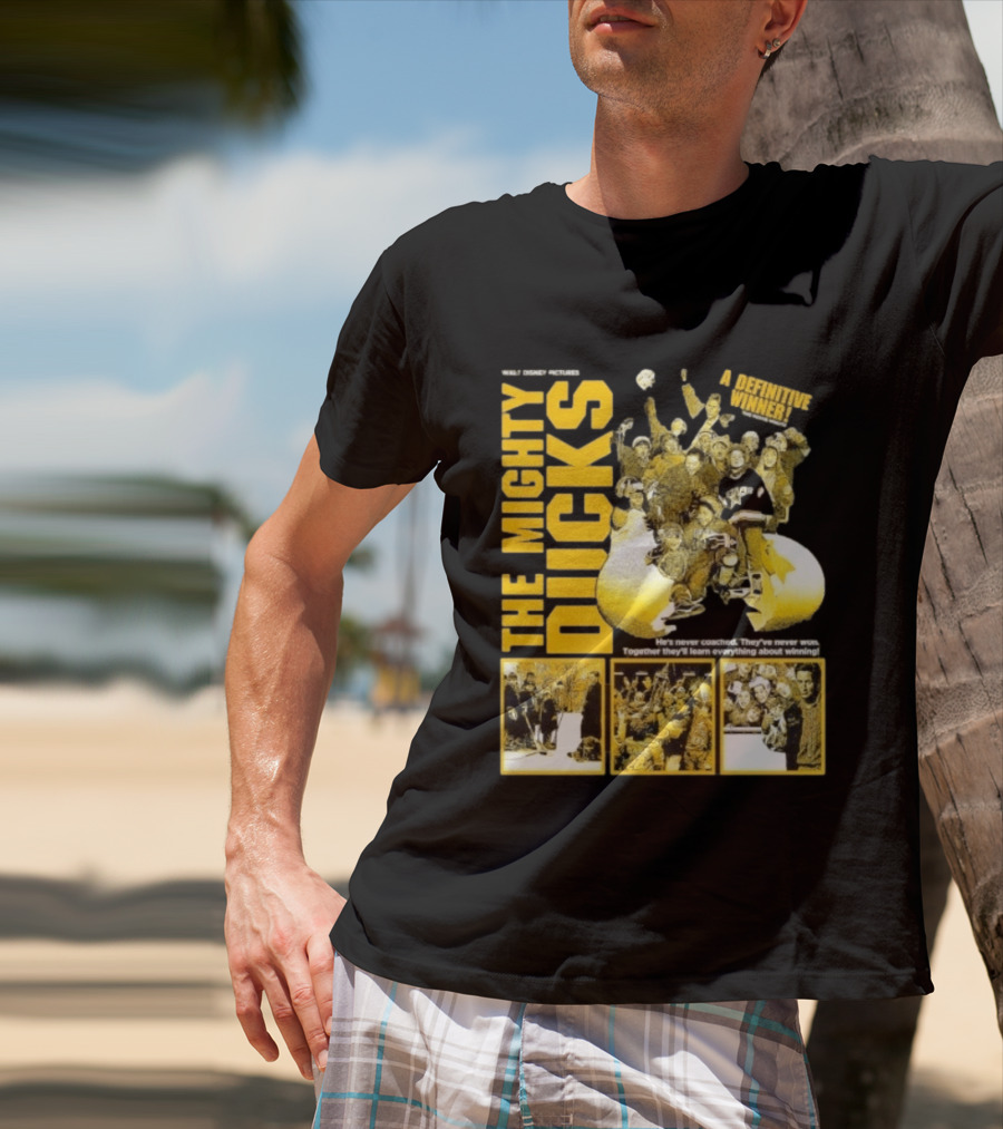 Walt Disney Pictures The Mighty Ducks Movie A Definitive Winner T-Shirt