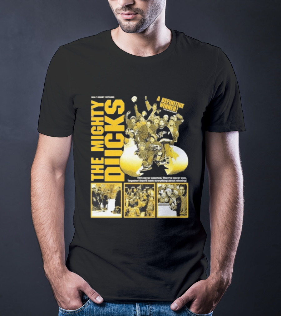Walt Disney Pictures The Mighty Ducks Movie A Definitive Winner T-Shirt