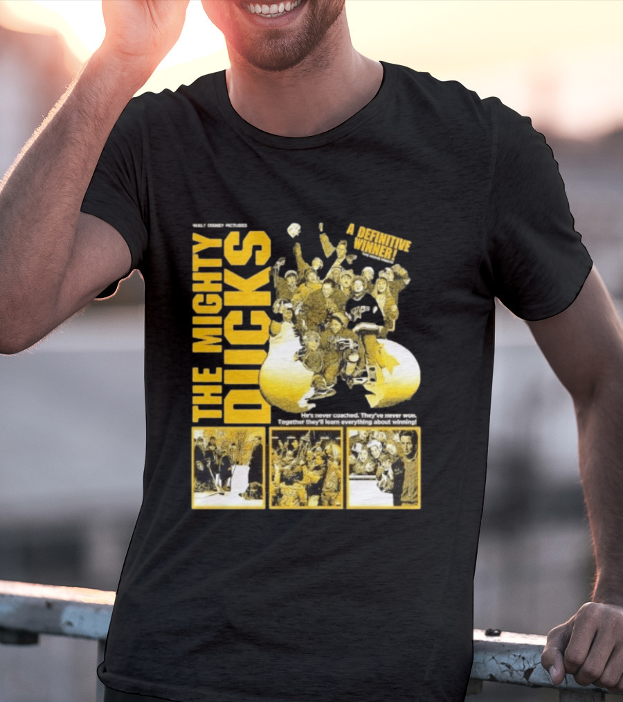 Walt Disney Pictures The Mighty Ducks Movie A Definitive Winner T-Shirt