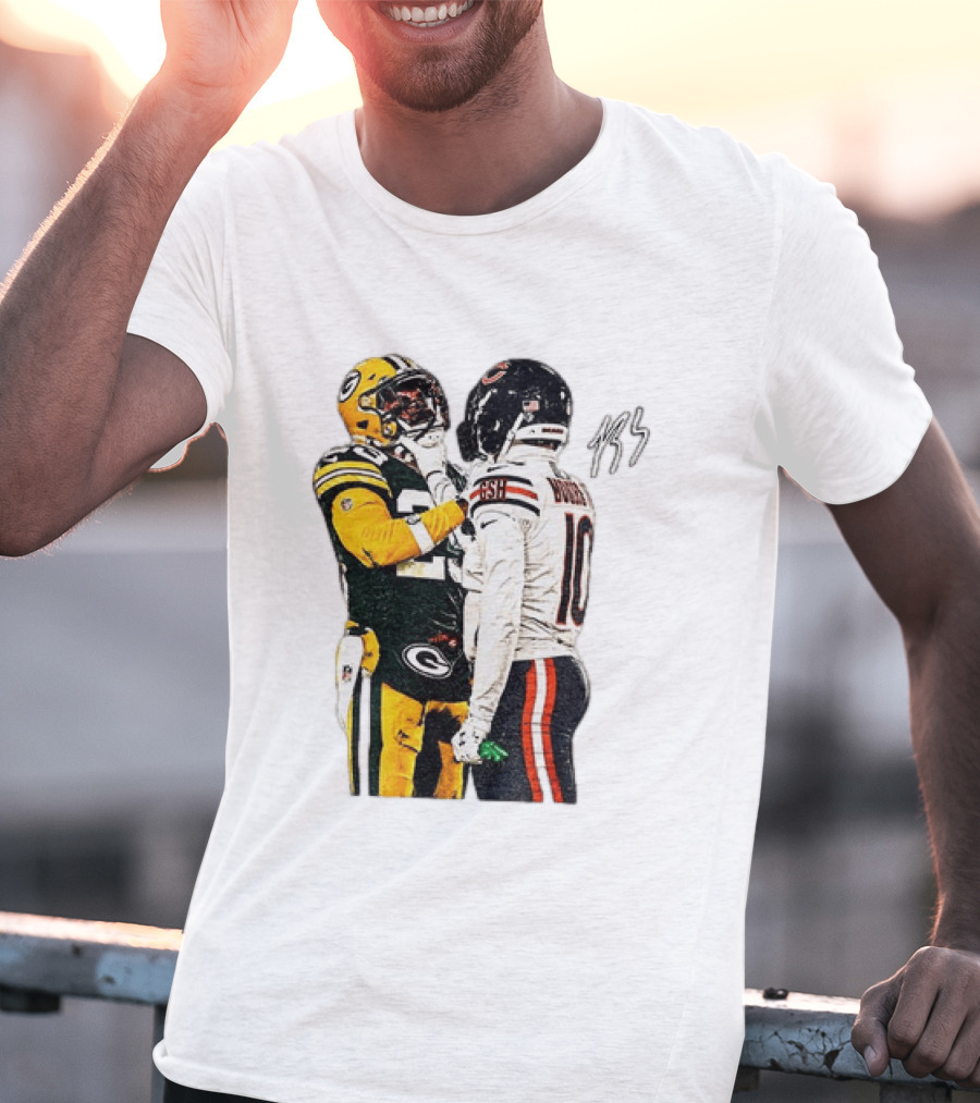 Luther Burden III Packers Bears Football Rivalry T-Shirt
