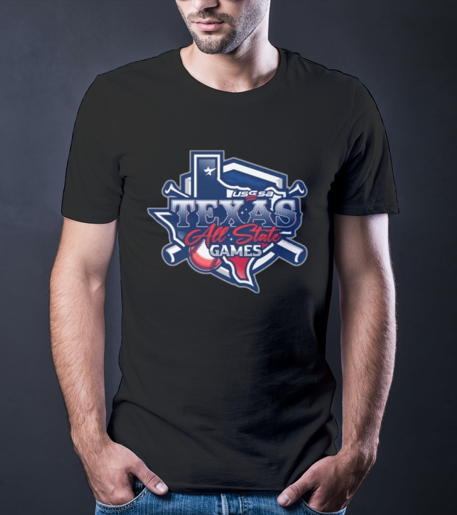 Texas All State Games USSSA Baseball Event T-Shirt