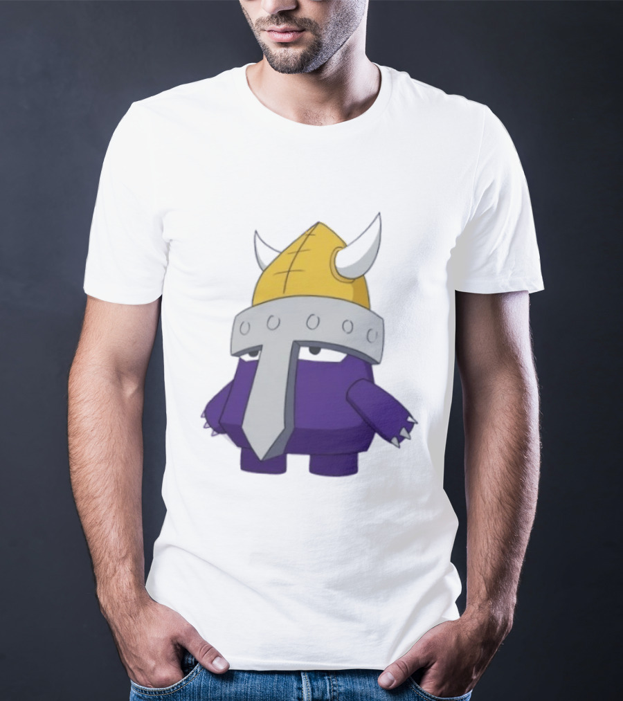 Minnesota Vikings Pokemon Mashup Viking Helmet T-Shirt