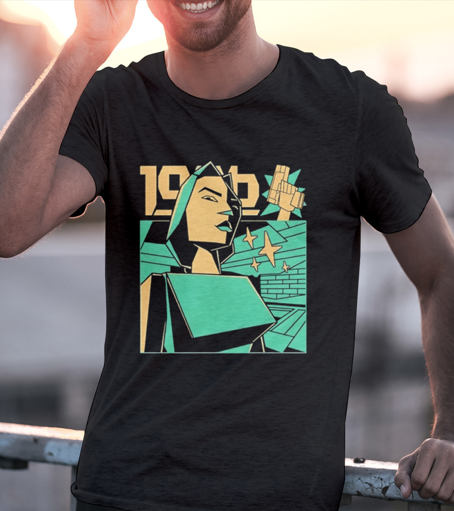 Lara Croft 1996 Polygon Style Tomb Raider Video Game T-Shirt