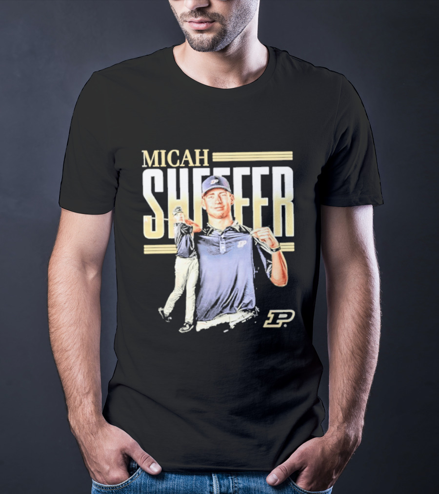Micah Sheffer Purdue Boilermakers NCAA Men's Golf T-Shirt