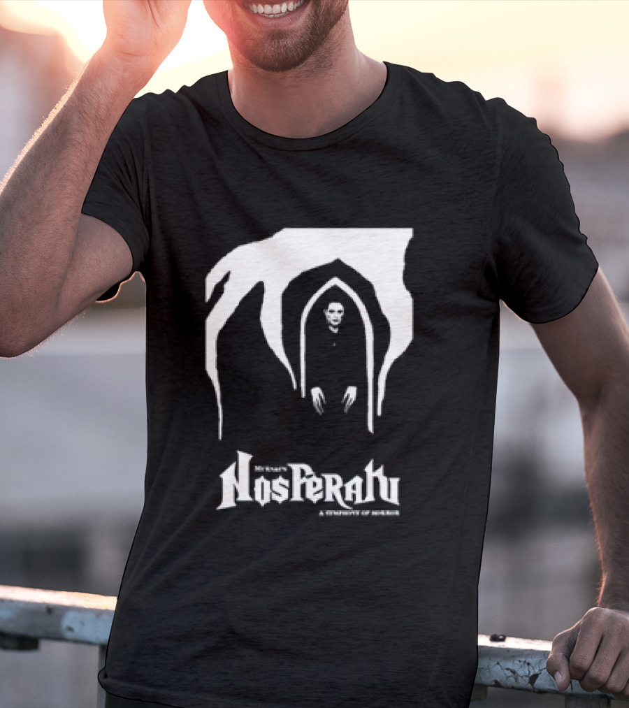 Nosferatu A Symphony Of Horror Murnau Classic Horror Film Archway T-Shirt