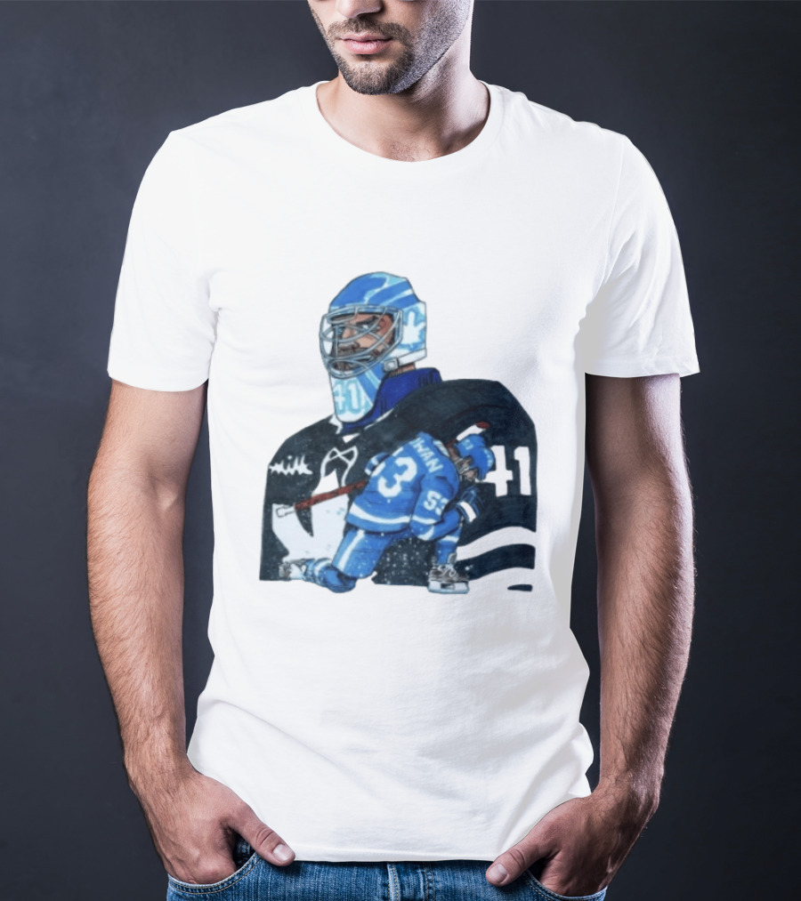 Cowan 53 Toronto Hockey Game 2 BrianBeLeafs Goalie Art 41 T-Shirt