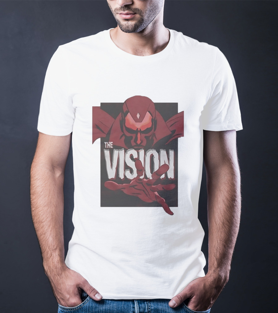 The Vision Marvel Superhero Avengers Comic T-Shirt