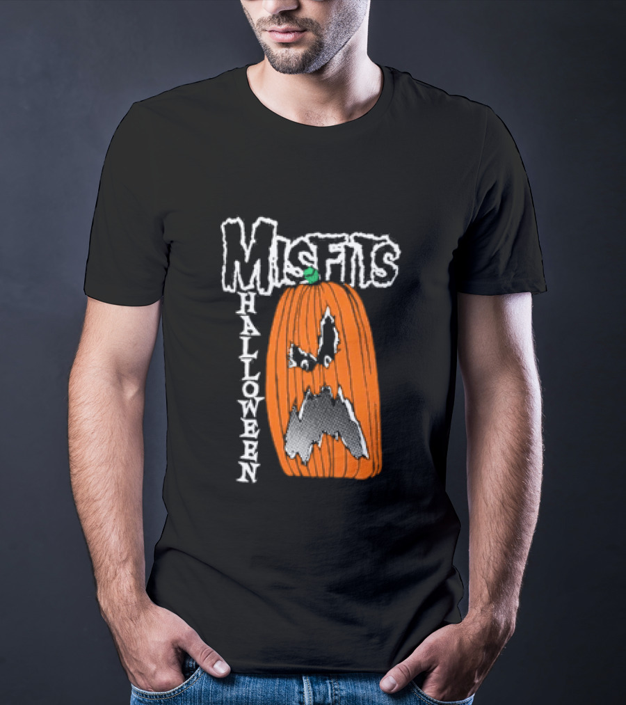 Misfits Halloween Pumpkin Punk Rock T-Shirt