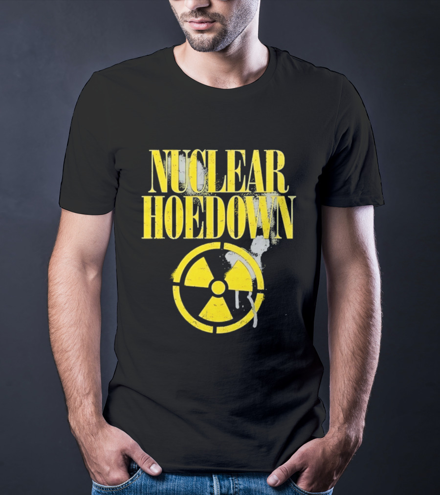 Nuclear Hoedown Distressed Radioactive T-Shirt