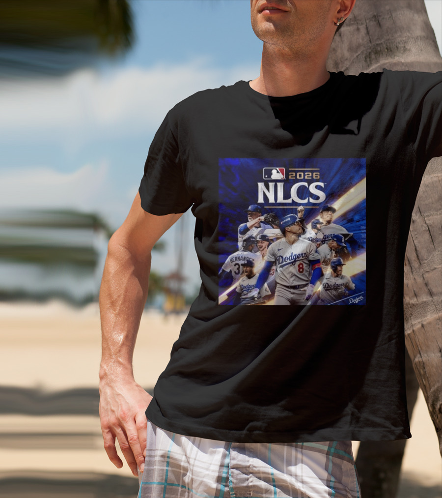 MLB Los Angeles Dodgers 2026 NLCS Bound Celebration T-Shirt