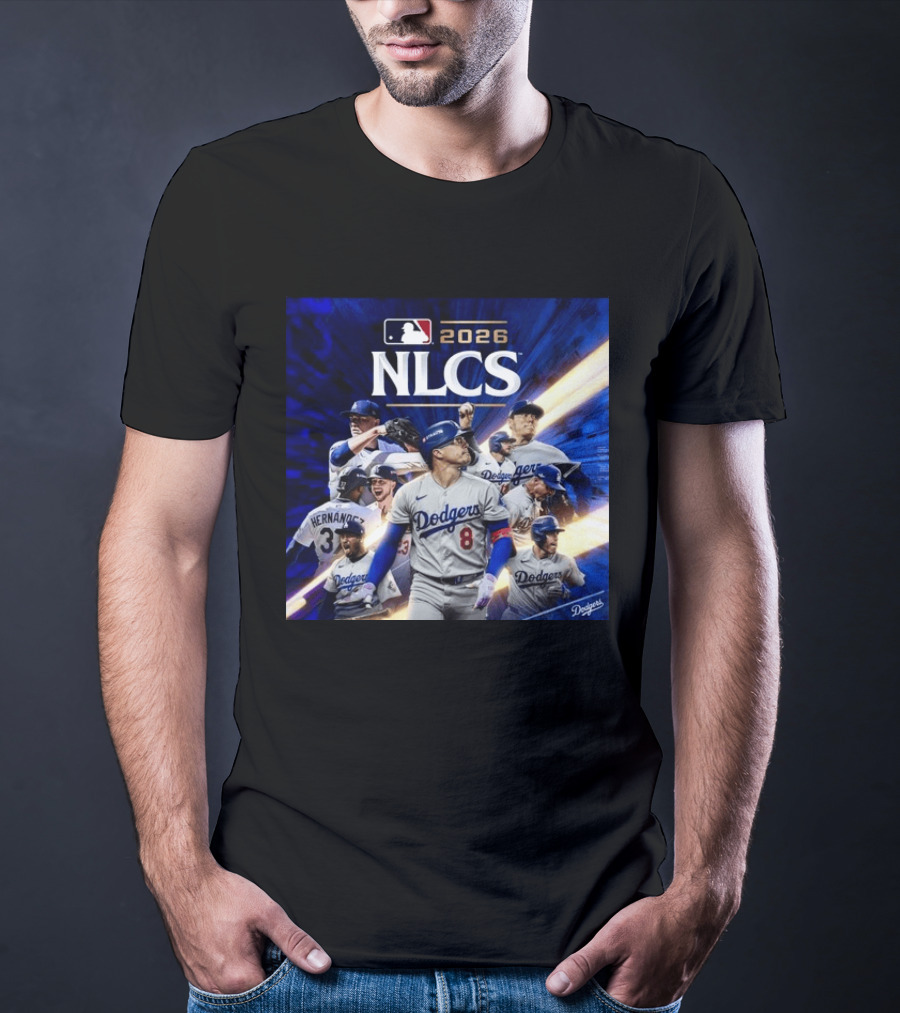 MLB Los Angeles Dodgers 2026 NLCS Bound Celebration T-Shirt
