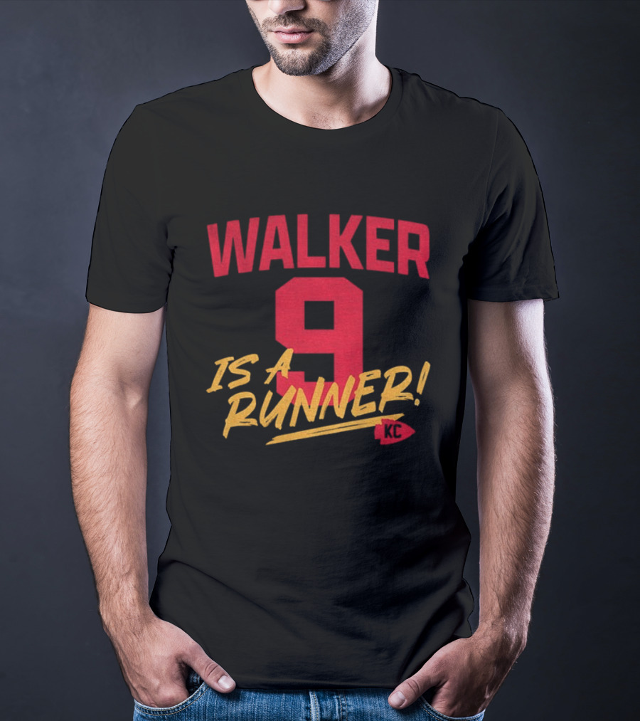 Kenneth Walker 9 KC Chiefs Walker Is A Runner T-Shirt