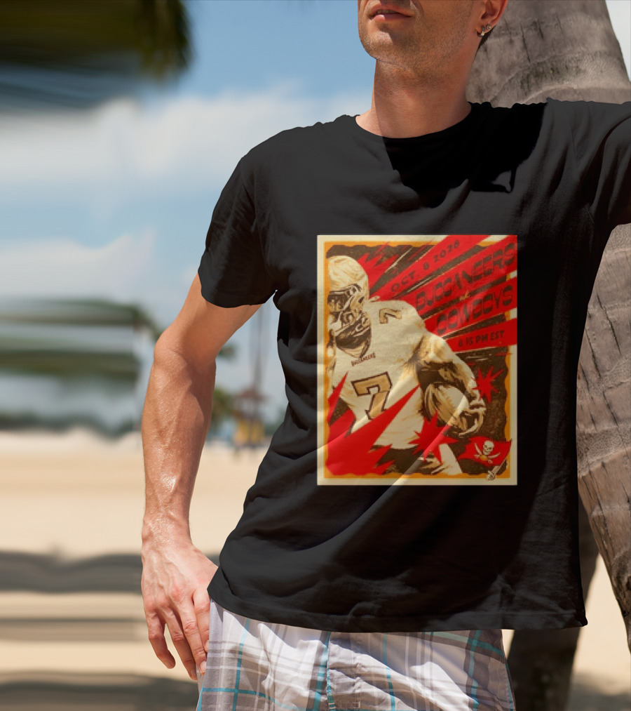 Buccaneers At Cowboys October 8 2026 8:15 PM EST T-Shirt