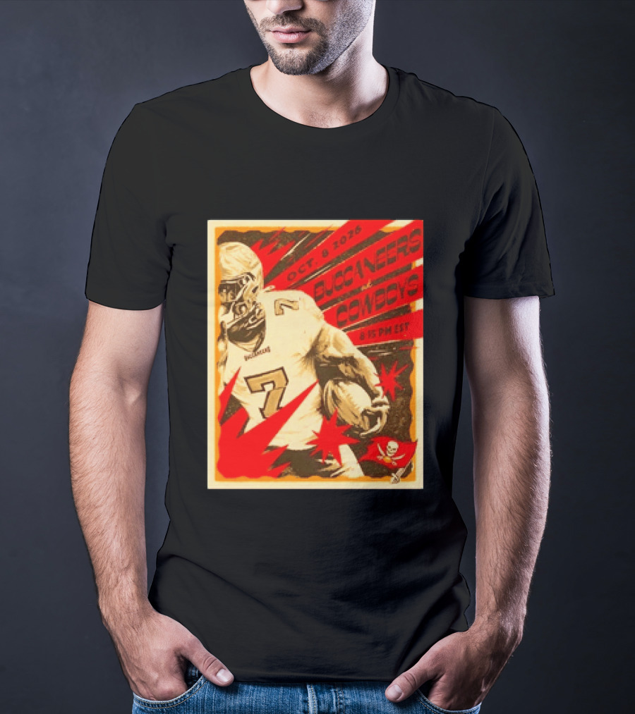 Buccaneers At Cowboys October 8 2026 8:15 PM EST T-Shirt