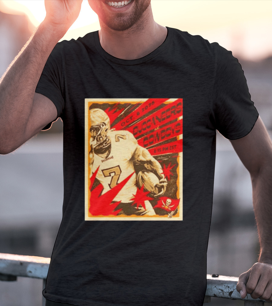 Buccaneers At Cowboys October 8 2026 8:15 PM EST T-Shirt