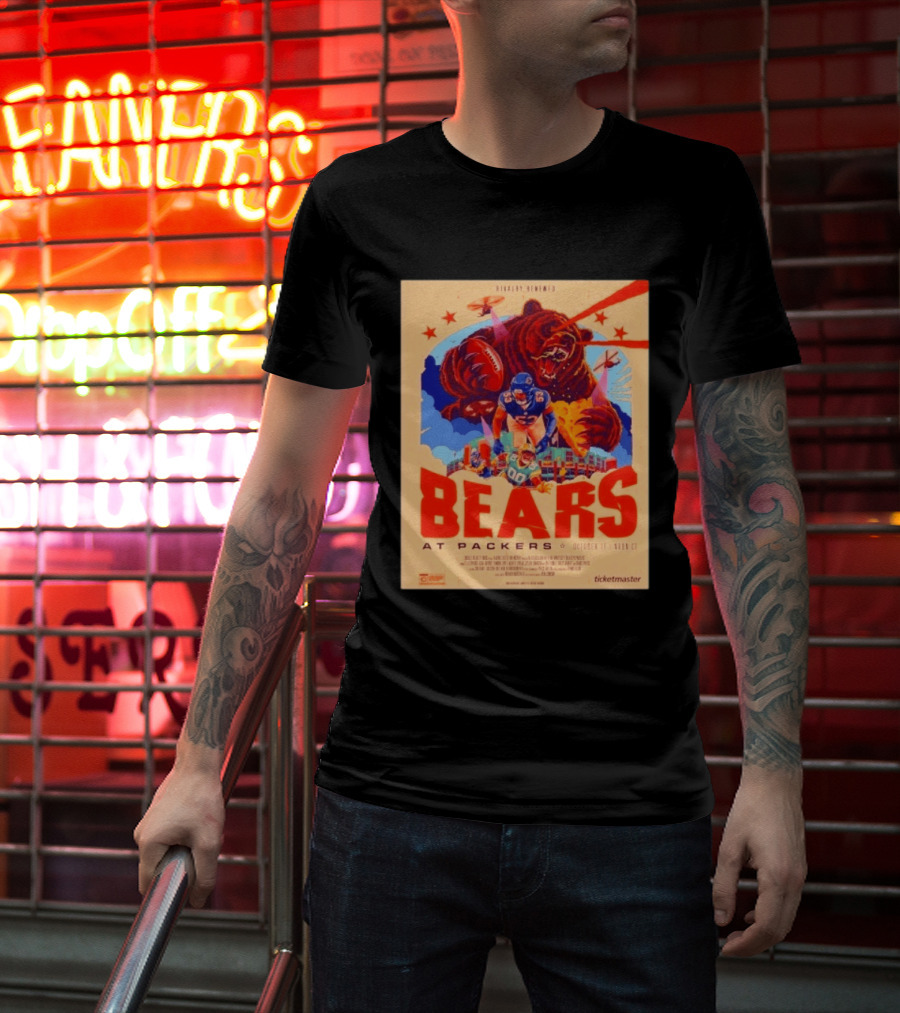 Rivalry Renewed Bears At Packers October 11 Noon CT Ticketmaster T-Shirt