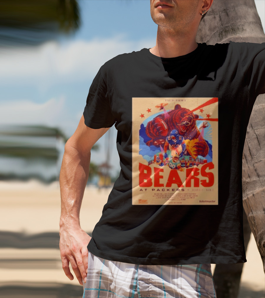 Rivalry Renewed Bears At Packers October 11 Noon CT Ticketmaster T-Shirt