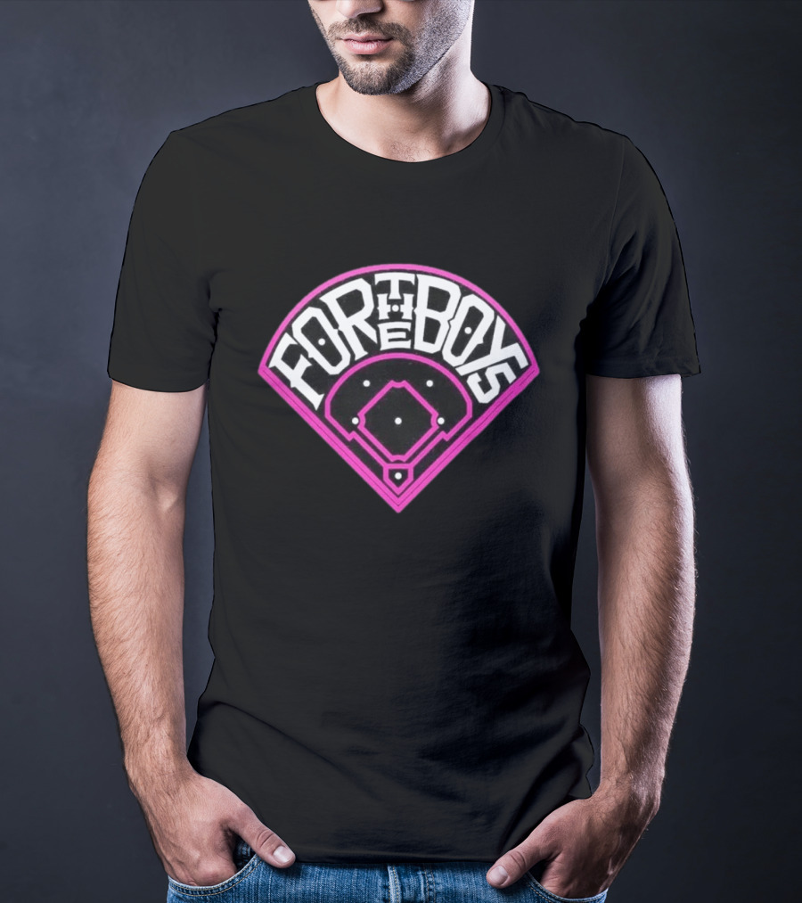 For The Boys Baseball Diamond Sports Field T-Shirt