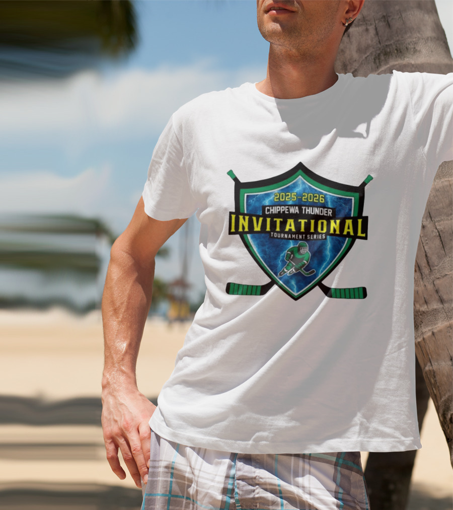 Chippewa Thunder 2025 2026 Invitational Tournament Series T-Shirt