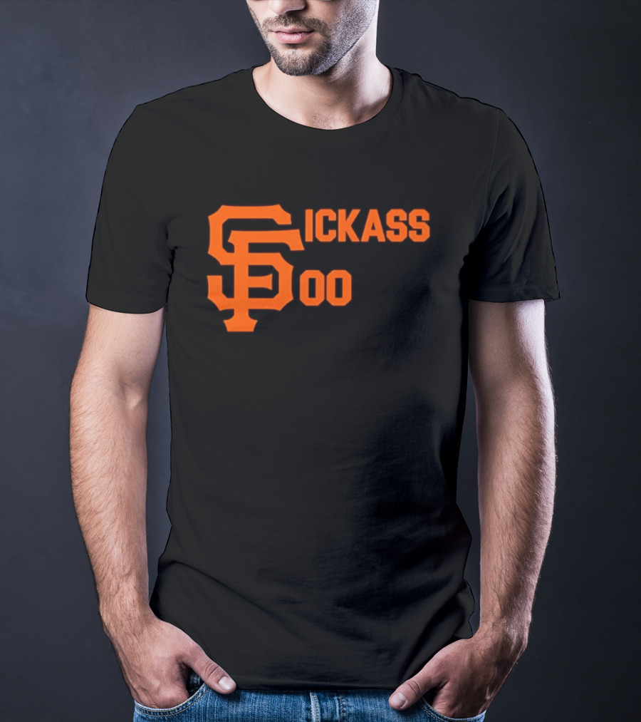San Francisco Giants Sickass 00 MLB Baseball Team Sports Fan T-Shirt