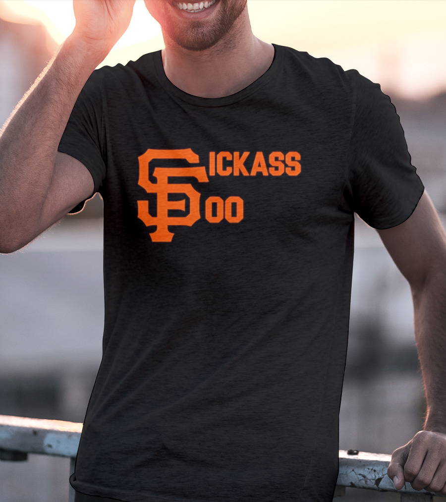 San Francisco Giants Sickass 00 MLB Baseball Team Sports Fan T-Shirt