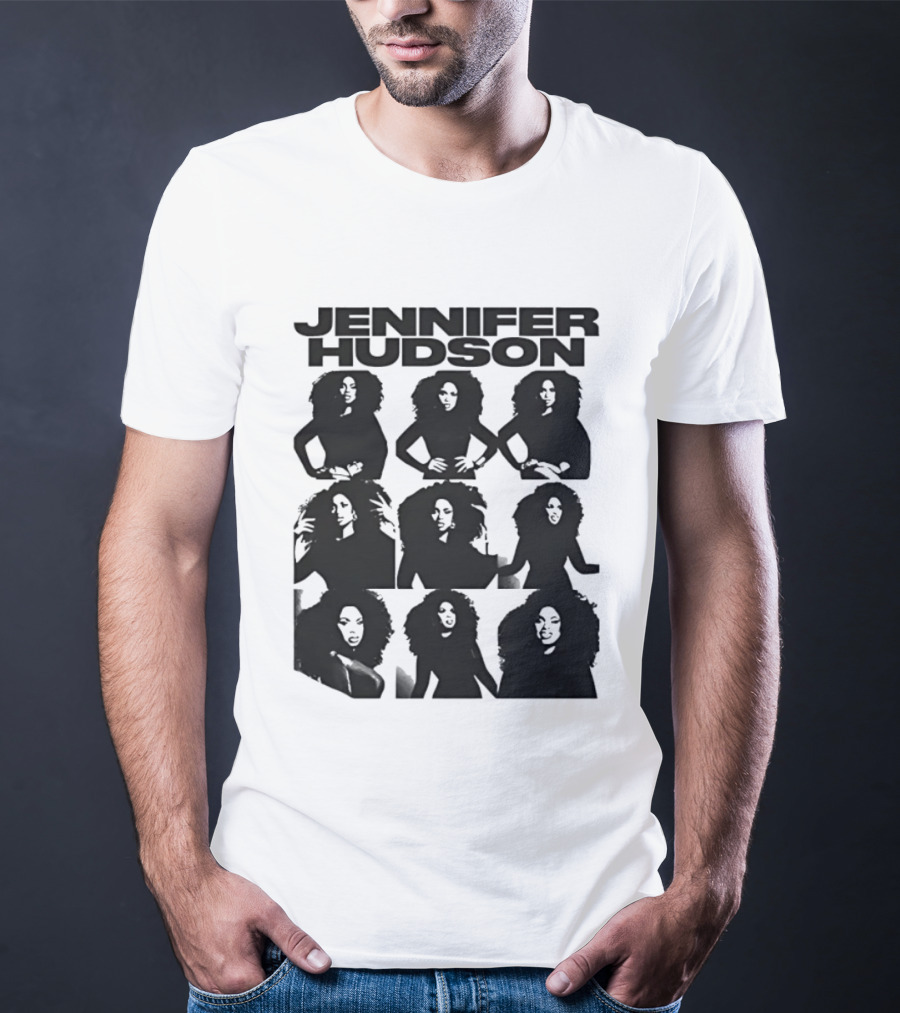 Jennifer Hudson Singer Actress Icons Collection T-Shirt