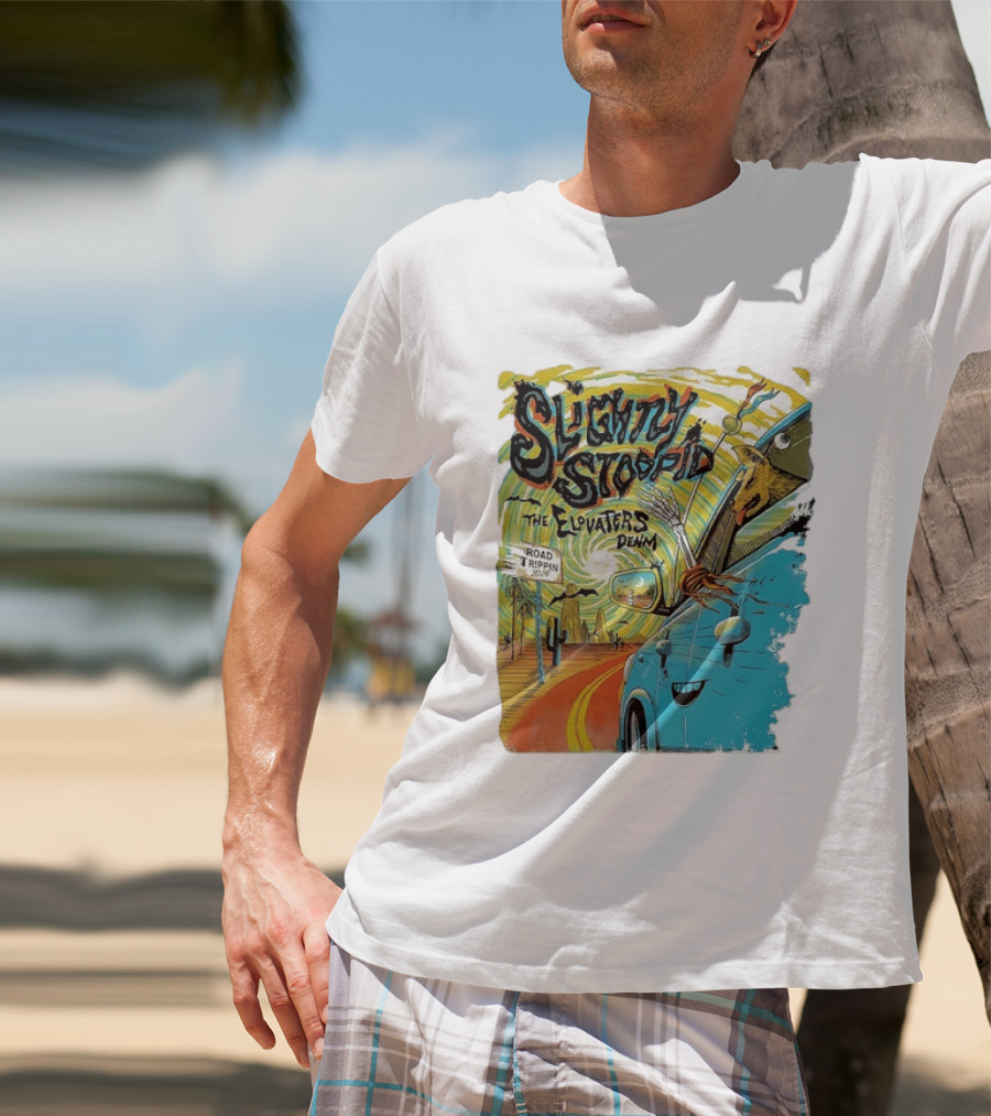 Slightly Stoopid The Elovaters Denm Road Trippin 2026 Vina Robles Amphitheatre T-Shirt