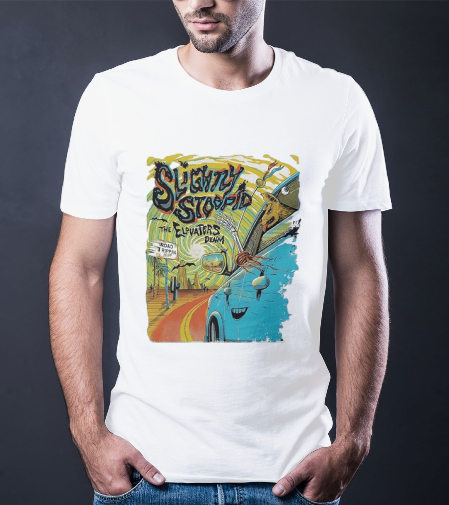 Slightly Stoopid The Elovaters Denm Road Trippin 2026 Vina Robles Amphitheatre T-Shirt