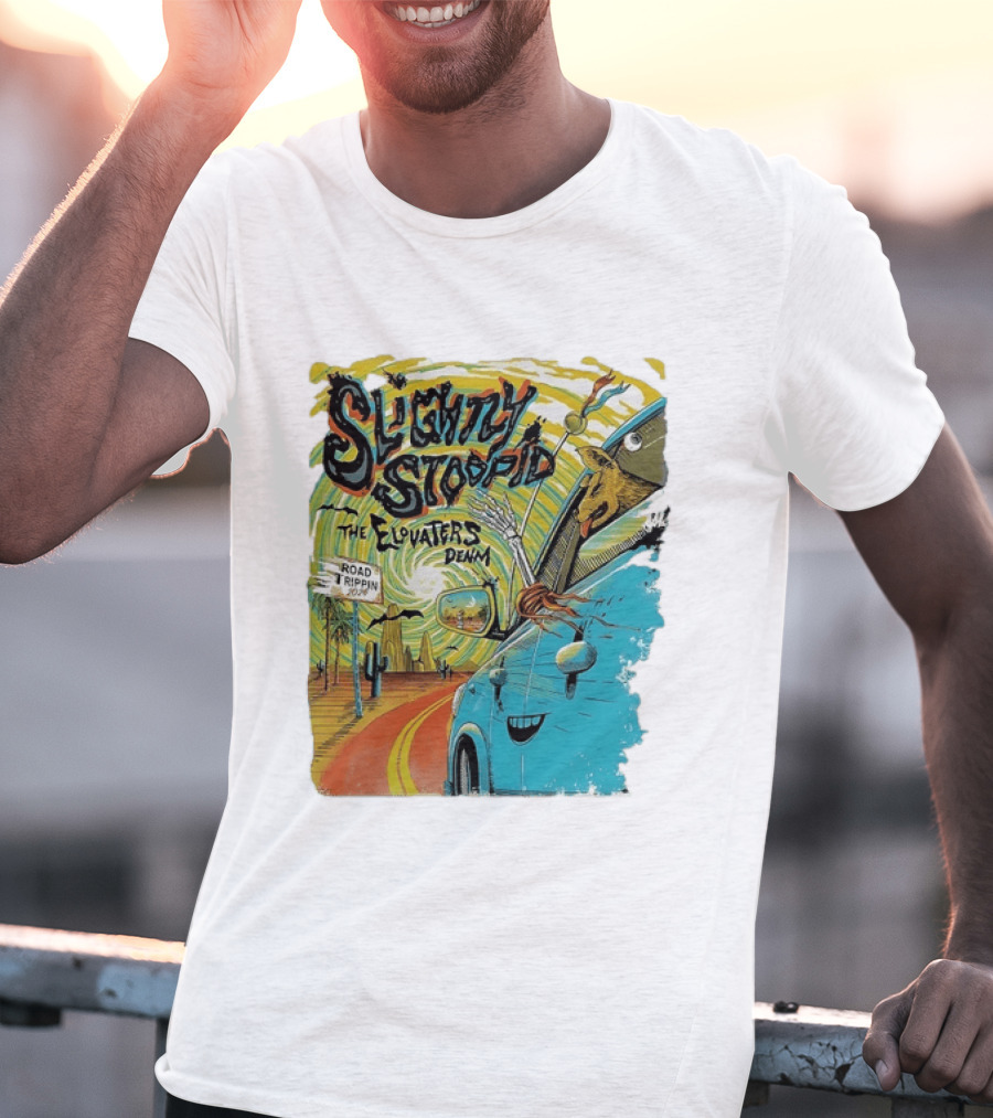 Slightly Stoopid The Elovaters Denm Road Trippin 2026 Vina Robles Amphitheatre T-Shirt