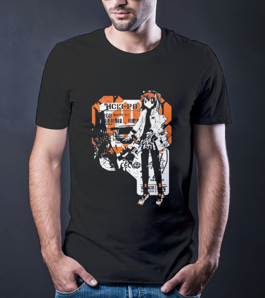 Adachi Rei HC3 PO 32GB Cybernetic Anime T-Shirt