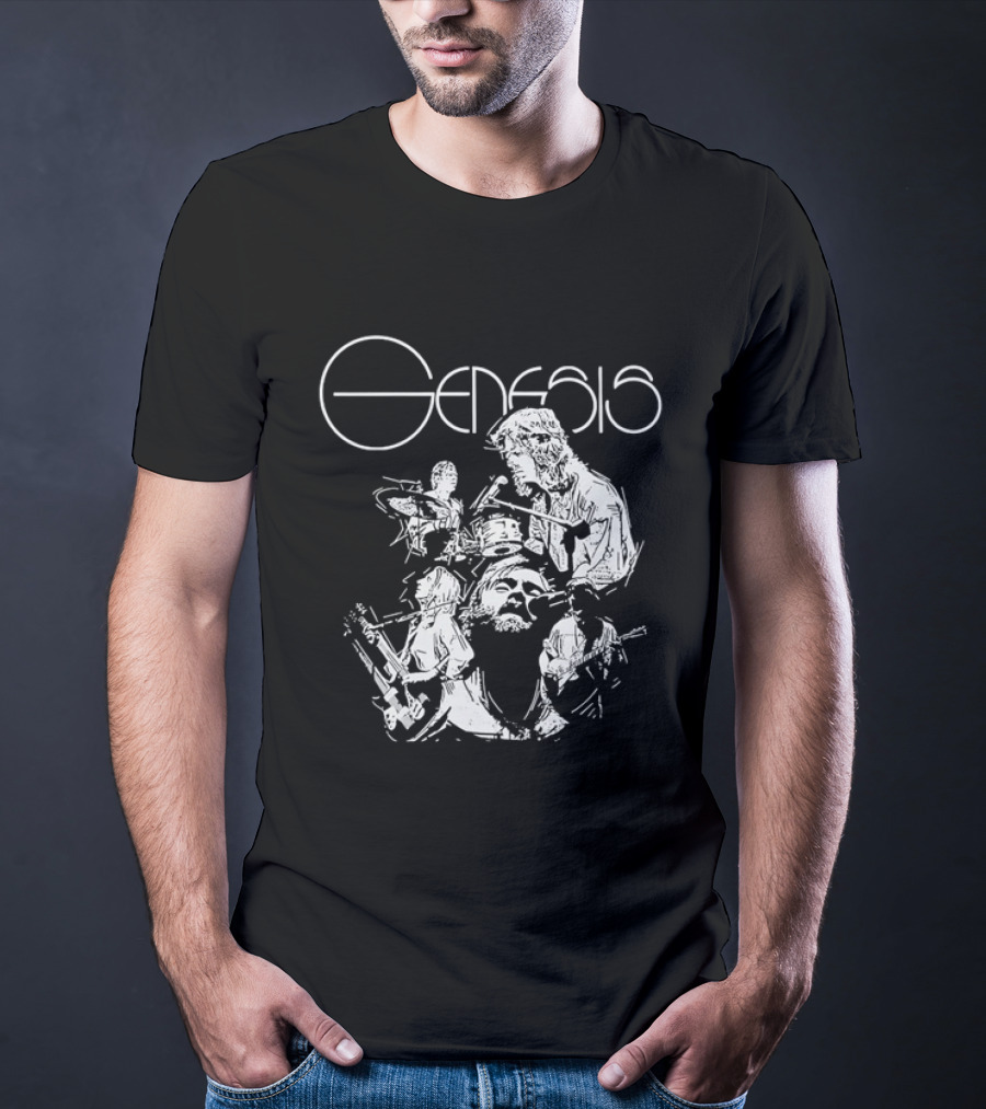 Genesis Band Members Progressive Rock Performance T-Shirt