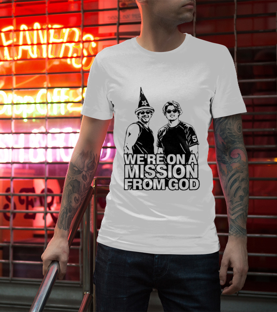 We're On A Mission From God Chicago White Sox South Side Mlb T-Shirt