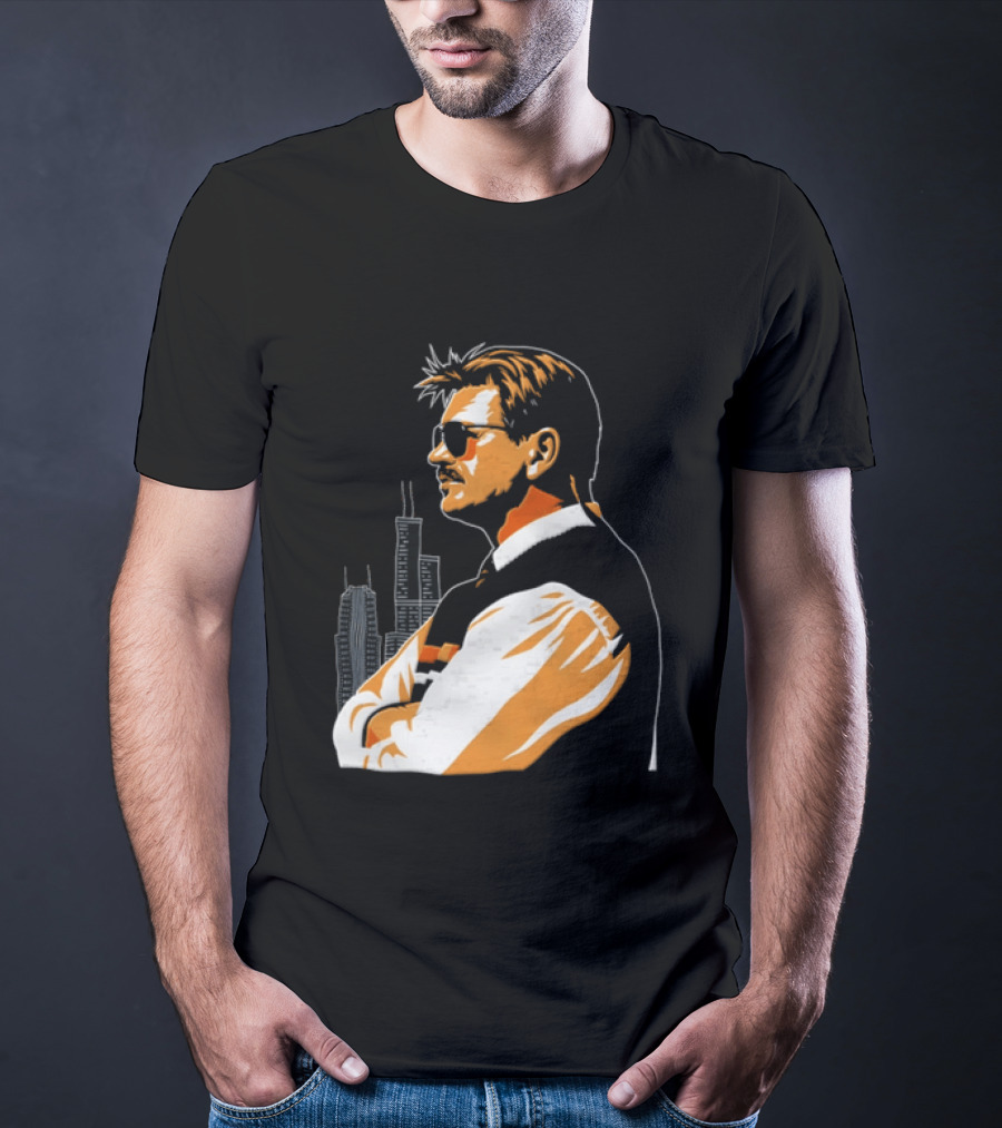 Chicago Bears Ditka Da Coach Skyline T-Shirt