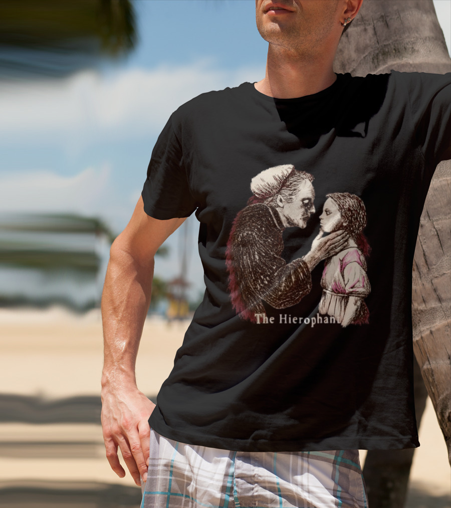 Hierophant Tarot Card Occult Esoteric Divination T-Shirt