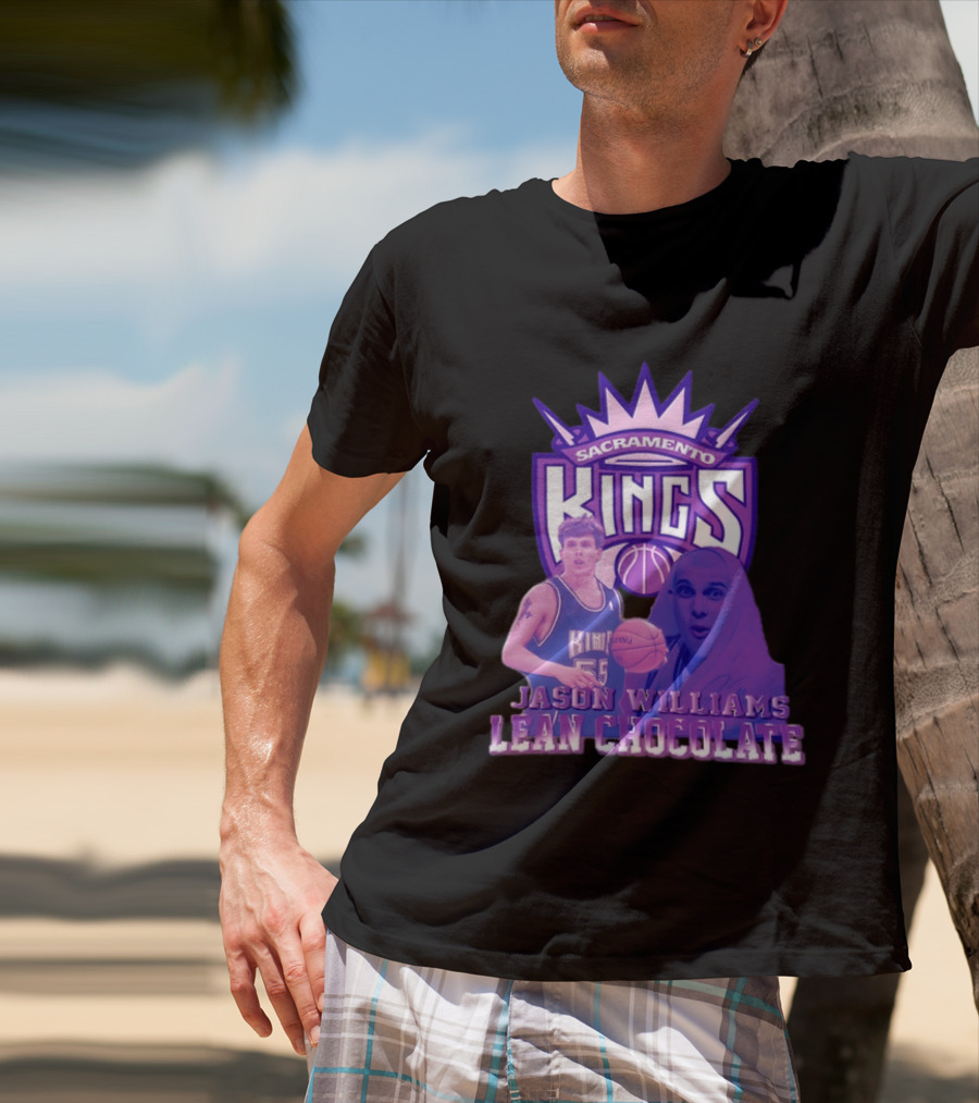 Jason Williams Sacramento Kings NBA Lean Chocolate T-Shirt