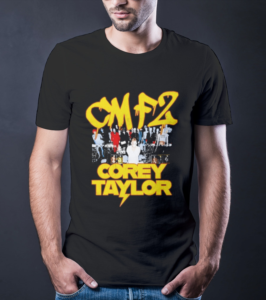 CMF2 Corey Taylor Slipknot Creep Show Rock Music T-Shirt