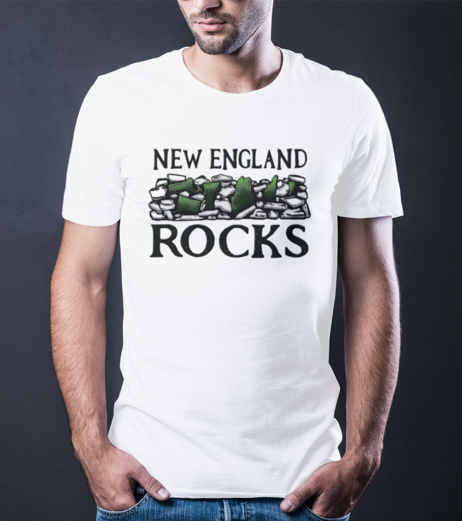 New England Rocks Stone Wall T-Shirt