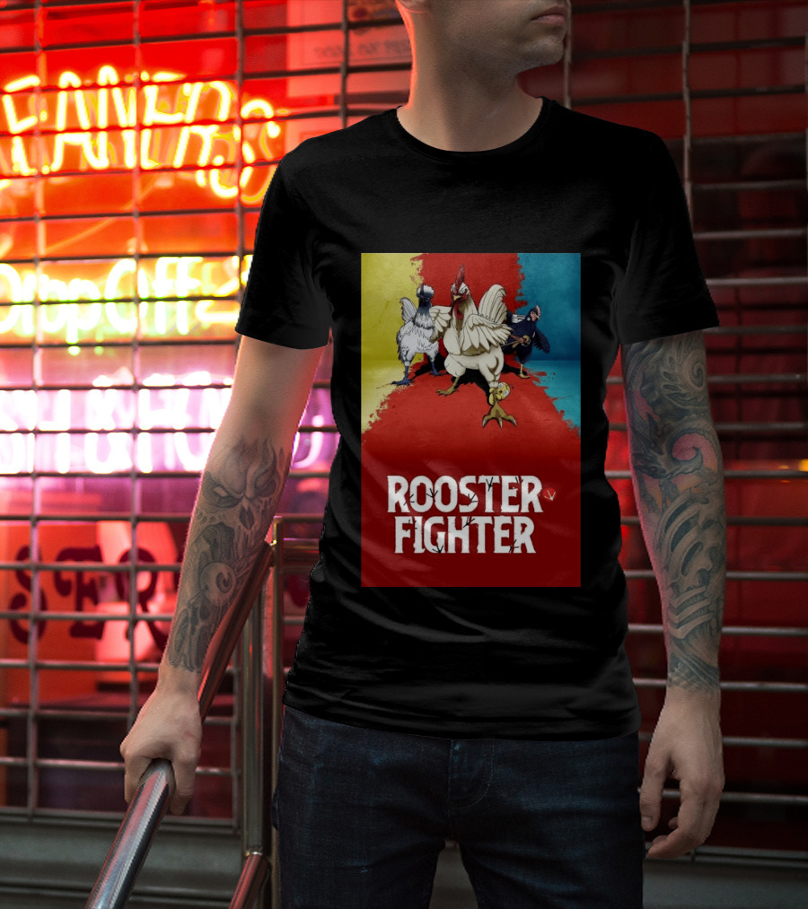 Keiji Rooster Fighter Manga Anime Adventures T-Shirt