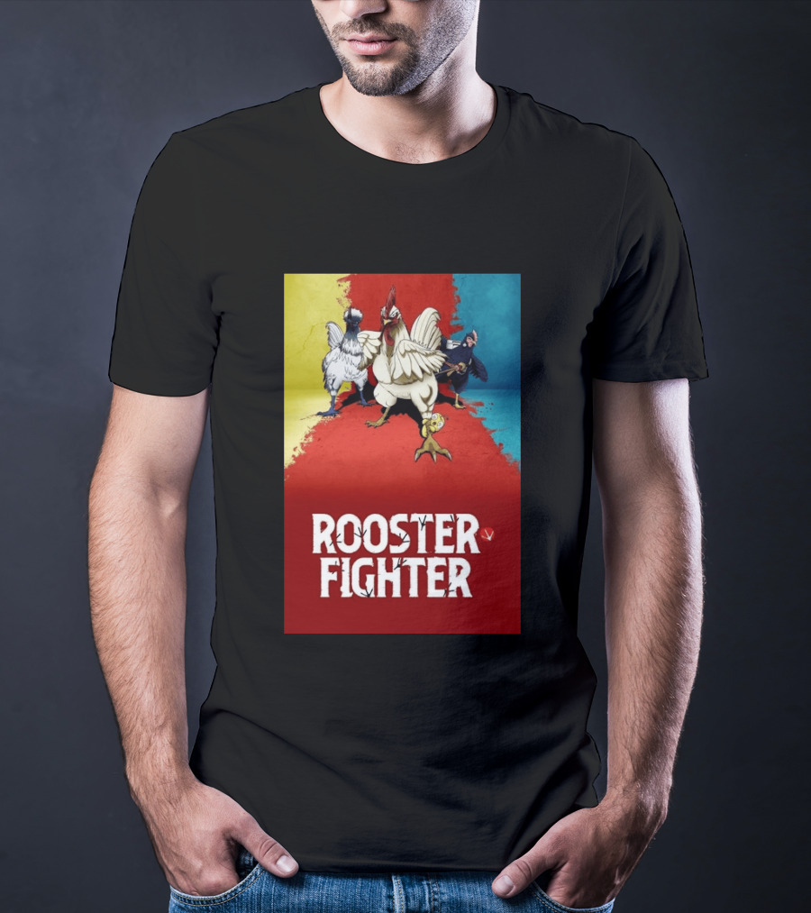 Keiji Rooster Fighter Manga Anime Adventures T-Shirt